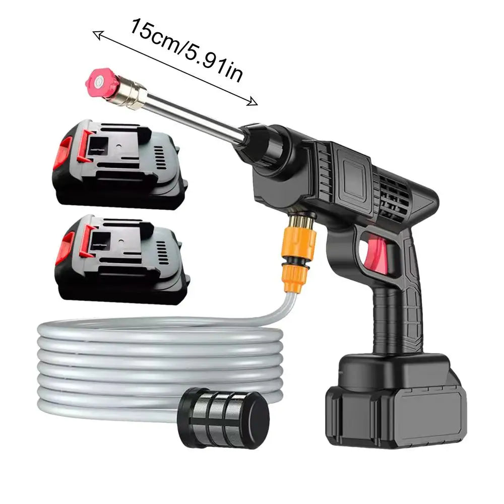 Cordless High-Pressure Washer – Portable Electric Cleaner for Car, Garden & Home