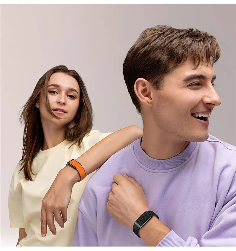 Smart Fitness Band – Heart Rate & Blood Pressure Monitor, Waterproof