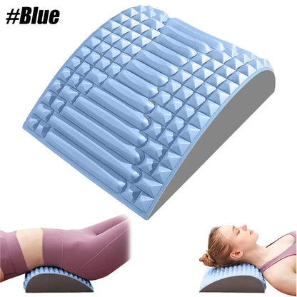 Back Stretcher,Neck & Back Stretcher for Lower Back Pain Relief,Lumbar Stretcher for Neck Pain Relief,Adjustable Spine Board