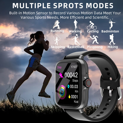 Smartwatch – Waterproof Fitness Tracker for Men & Women