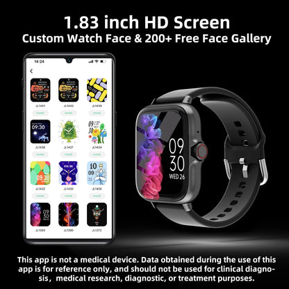 Smartwatch – Waterproof Fitness Tracker for Men & Women