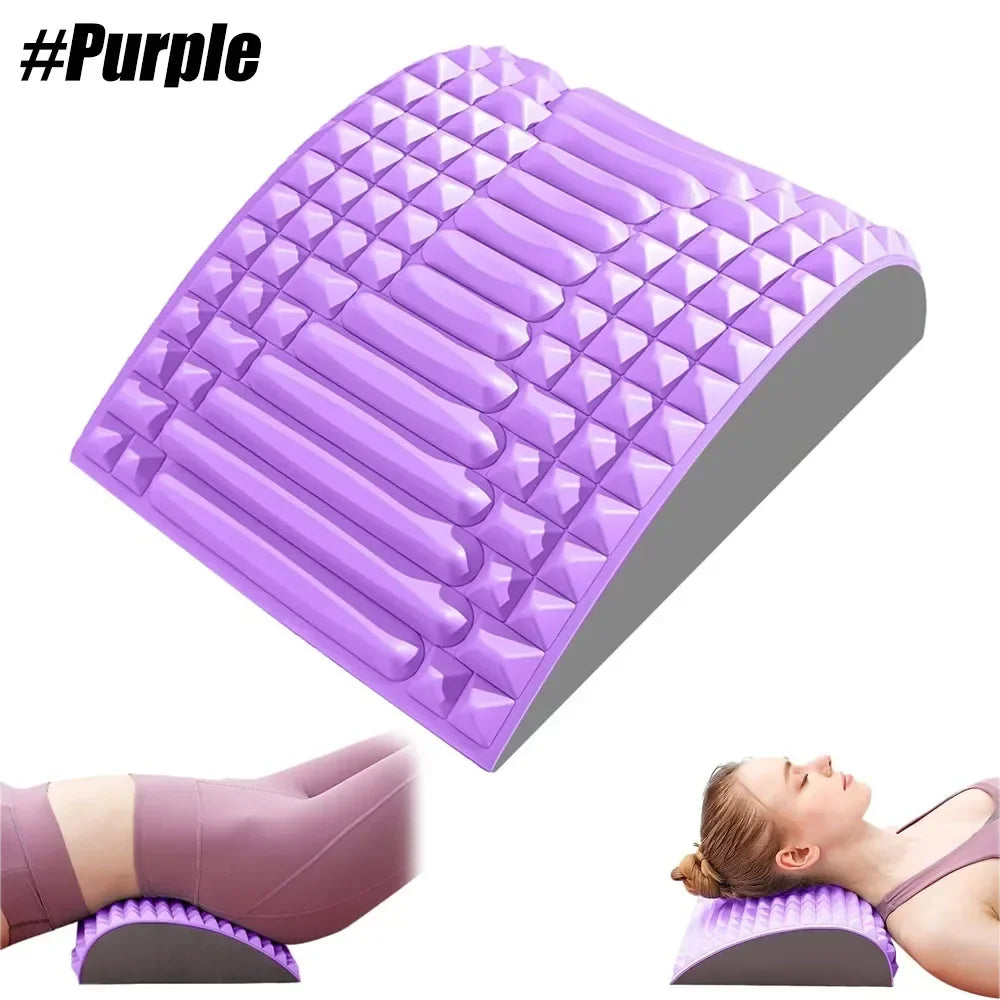 Back Stretcher,Neck & Back Stretcher for Lower Back Pain Relief,Lumbar Stretcher for Neck Pain Relief,Adjustable Spine Board
