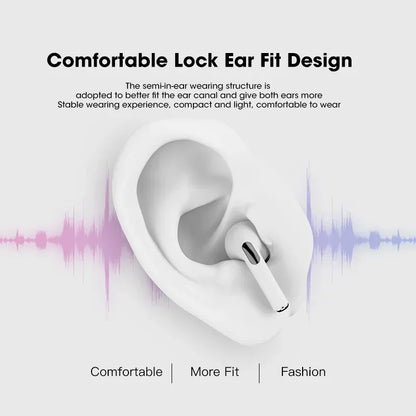 AirPods Pro 4 TWS Wireless Earbuds – Bluetooth In-Ear Headphones
