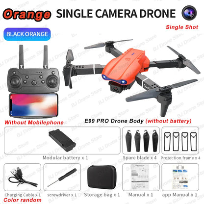 Foldable 4K Camera Drone 2025 with HD Lens
