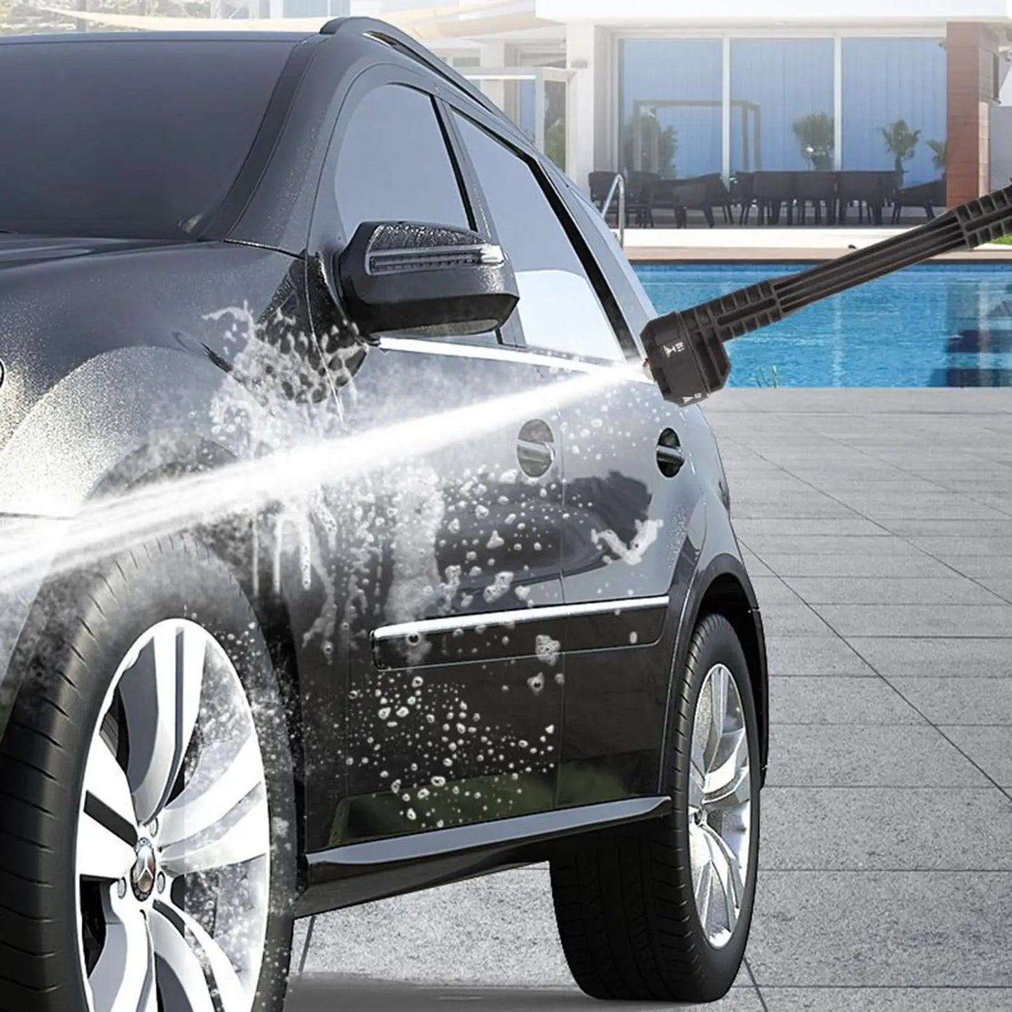 Cordless High-Pressure Washer – Portable Electric Cleaner for Car, Garden & Home