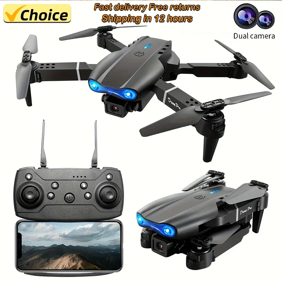 Foldable 4K Camera Drone 2025 with HD Lens