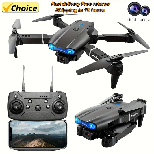 Foldable 4K Camera Drone 2025 with HD Lens