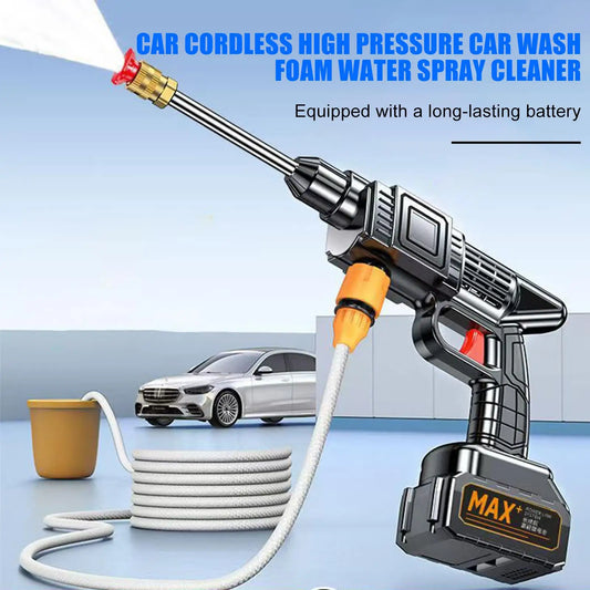 Cordless High-Pressure Washer – Portable Electric Cleaner for Car, Garden & Home