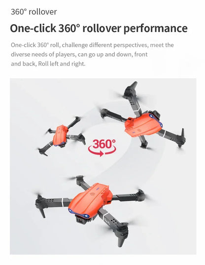 Foldable 4K Camera Drone 2025 with HD Lens