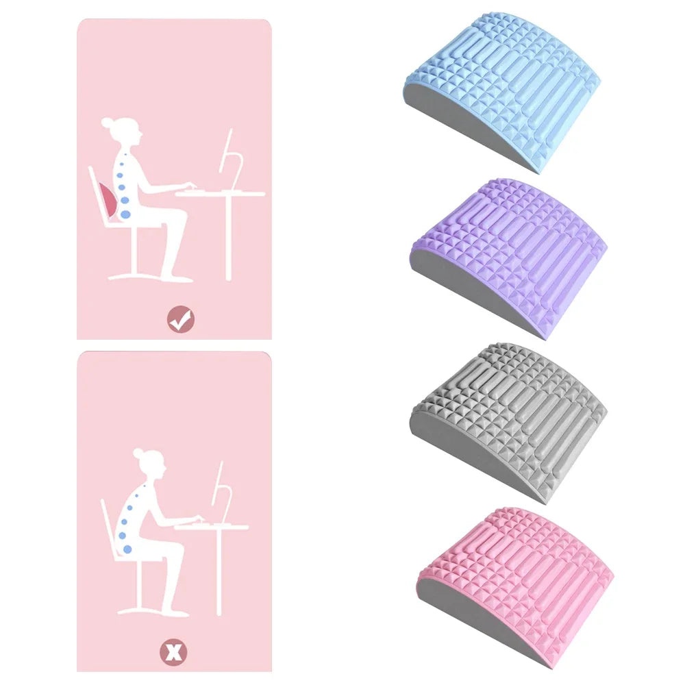 Back Stretcher,Neck & Back Stretcher for Lower Back Pain Relief,Lumbar Stretcher for Neck Pain Relief,Adjustable Spine Board