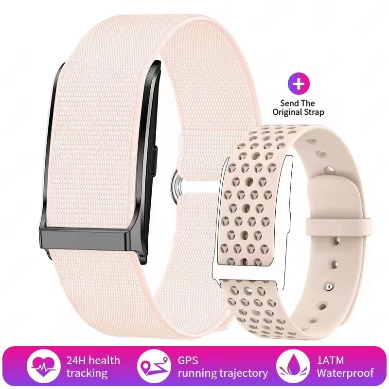 Smart Fitness Band – Heart Rate & Blood Pressure Monitor, Waterproof