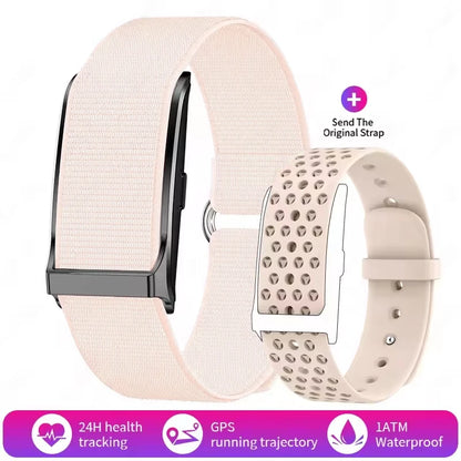 Smart Fitness Band – Heart Rate & Blood Pressure Monitor, Waterproof