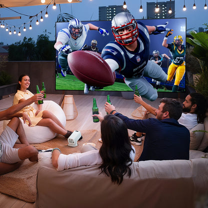 PRO Mini Projector – Portable 4K HD Smart Projector with Bluetooth