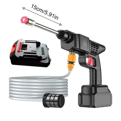 Cordless High-Pressure Washer – Portable Electric Cleaner for Car, Garden & Home
