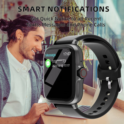 Smartwatch – Waterproof Fitness Tracker for Men & Women