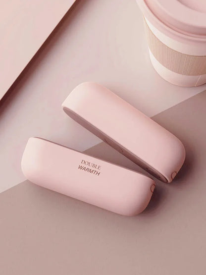 2025 New Magnetic Hand Warmers 2 in 1 Rechargeable Portable Mini Handwarmers Long Lastin Safe Heating Warmer PocketHeater Winter