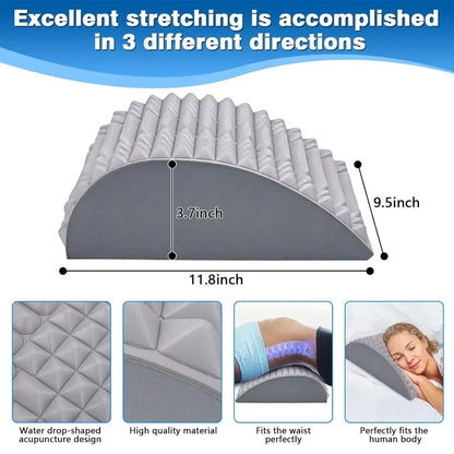 Back Stretcher,Neck & Back Stretcher for Lower Back Pain Relief,Lumbar Stretcher for Neck Pain Relief,Adjustable Spine Board