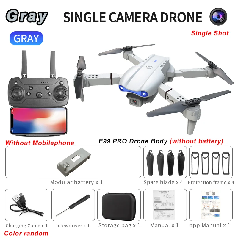 Foldable 4K Camera Drone 2025 with HD Lens