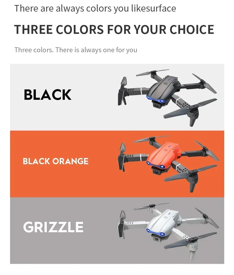 Foldable 4K Camera Drone 2025 with HD Lens