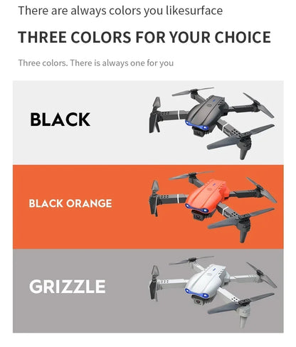 Foldable 4K Camera Drone 2025 with HD Lens