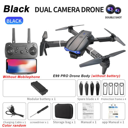 Foldable 4K Camera Drone 2025 with HD Lens