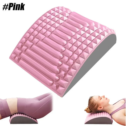 Back Stretcher,Neck & Back Stretcher for Lower Back Pain Relief,Lumbar Stretcher for Neck Pain Relief,Adjustable Spine Board