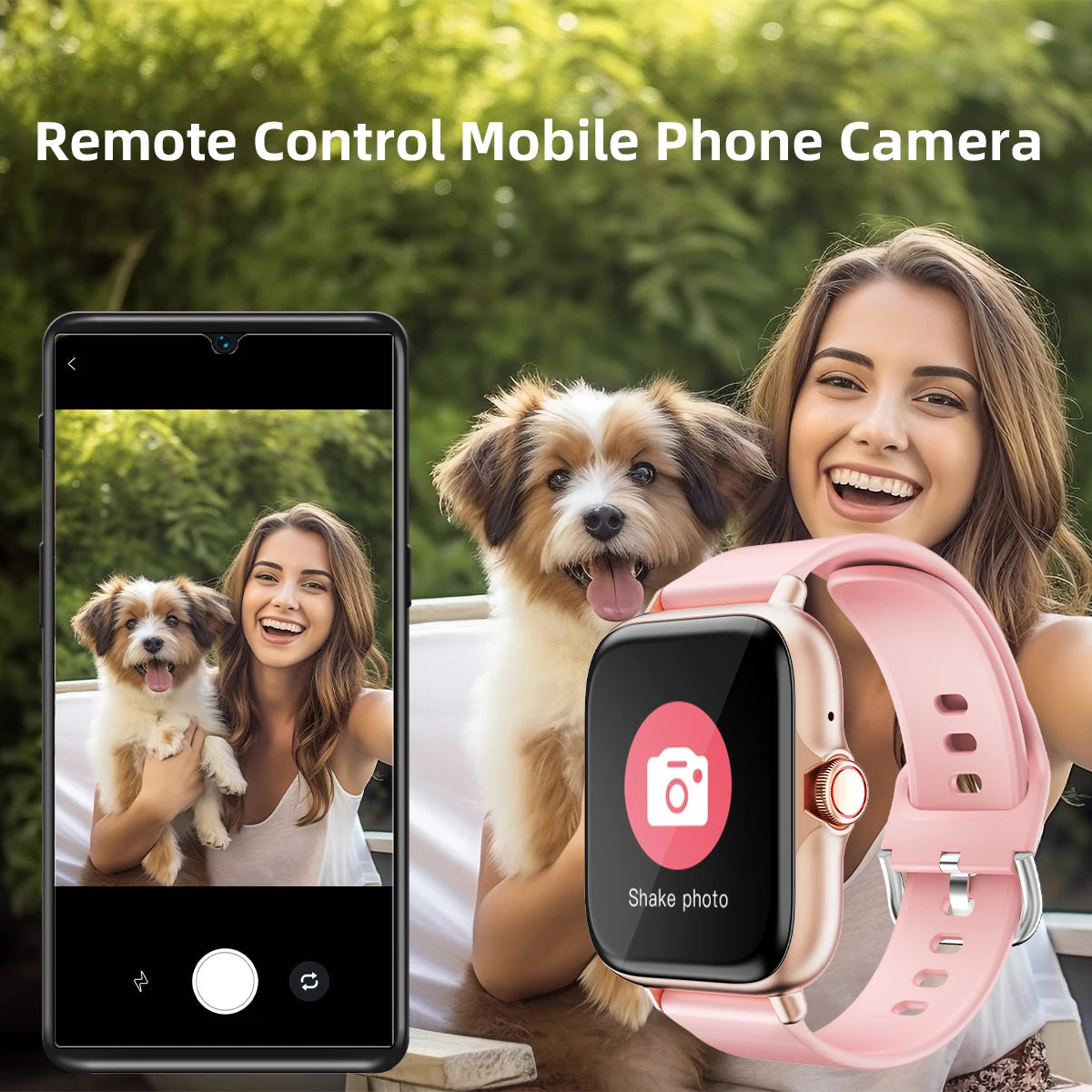 Smartwatch – Waterproof Fitness Tracker for Men & Women