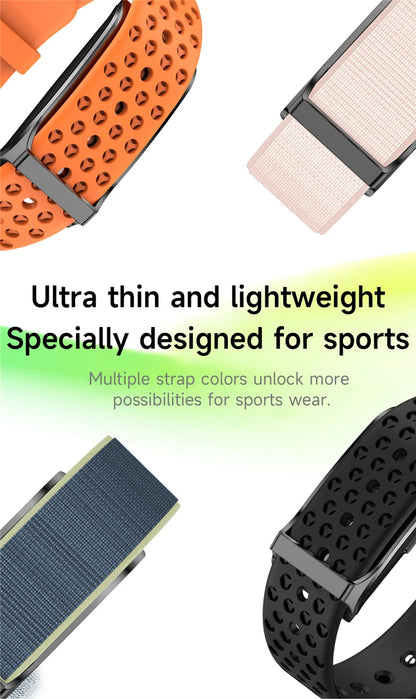 Smart Fitness Band – Heart Rate & Blood Pressure Monitor, Waterproof