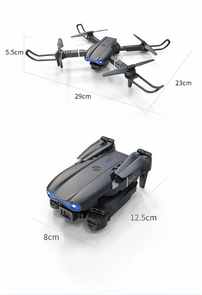 Foldable 4K Camera Drone 2025 with HD Lens