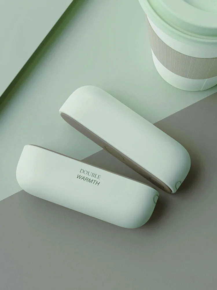 2025 New Magnetic Hand Warmers 2 in 1 Rechargeable Portable Mini Handwarmers Long Lastin Safe Heating Warmer PocketHeater Winter