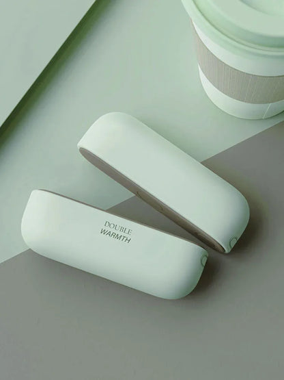 2025 New Magnetic Hand Warmers 2 in 1 Rechargeable Portable Mini Handwarmers Long Lastin Safe Heating Warmer PocketHeater Winter