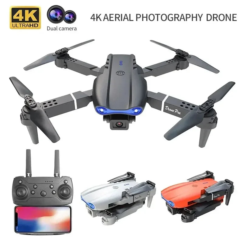 Foldable 4K Camera Drone 2025 with HD Lens