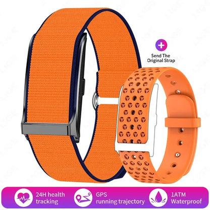 Smart Fitness Band – Heart Rate & Blood Pressure Monitor, Waterproof