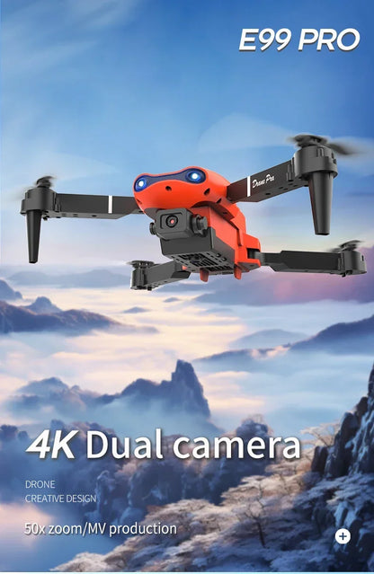 Foldable 4K Camera Drone 2025 with HD Lens