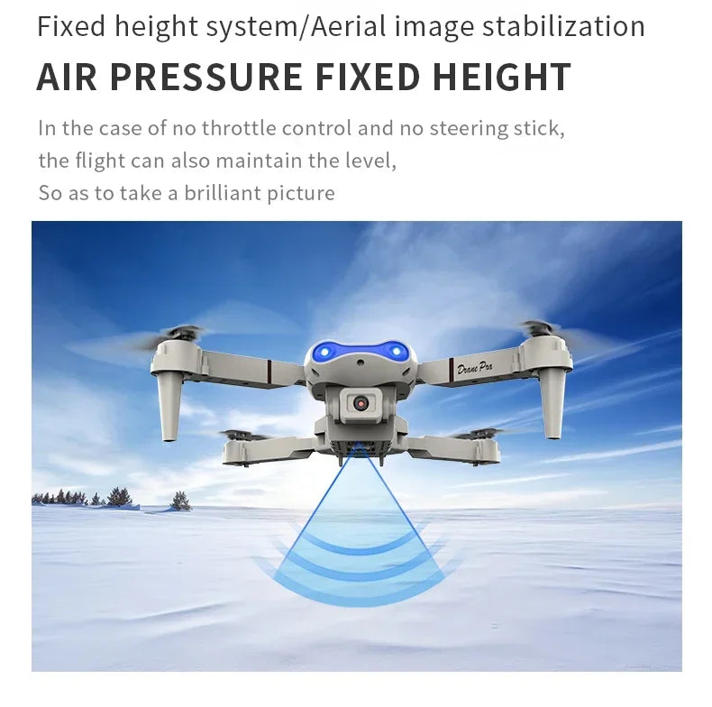 Foldable 4K Camera Drone 2025 with HD Lens