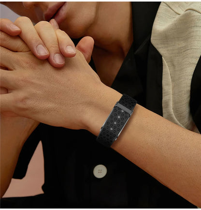 Smart Fitness Band – Heart Rate & Blood Pressure Monitor, Waterproof