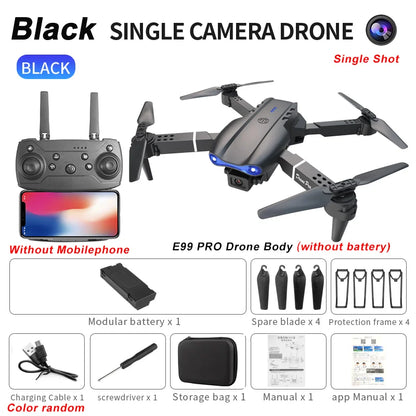 Foldable 4K Camera Drone 2025 with HD Lens