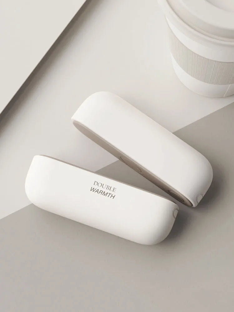 2025 New Magnetic Hand Warmers 2 in 1 Rechargeable Portable Mini Handwarmers Long Lastin Safe Heating Warmer PocketHeater Winter